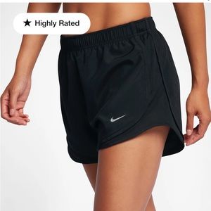 Nike Tempo Dri-Fit Black Athletic Shorts Size Medium